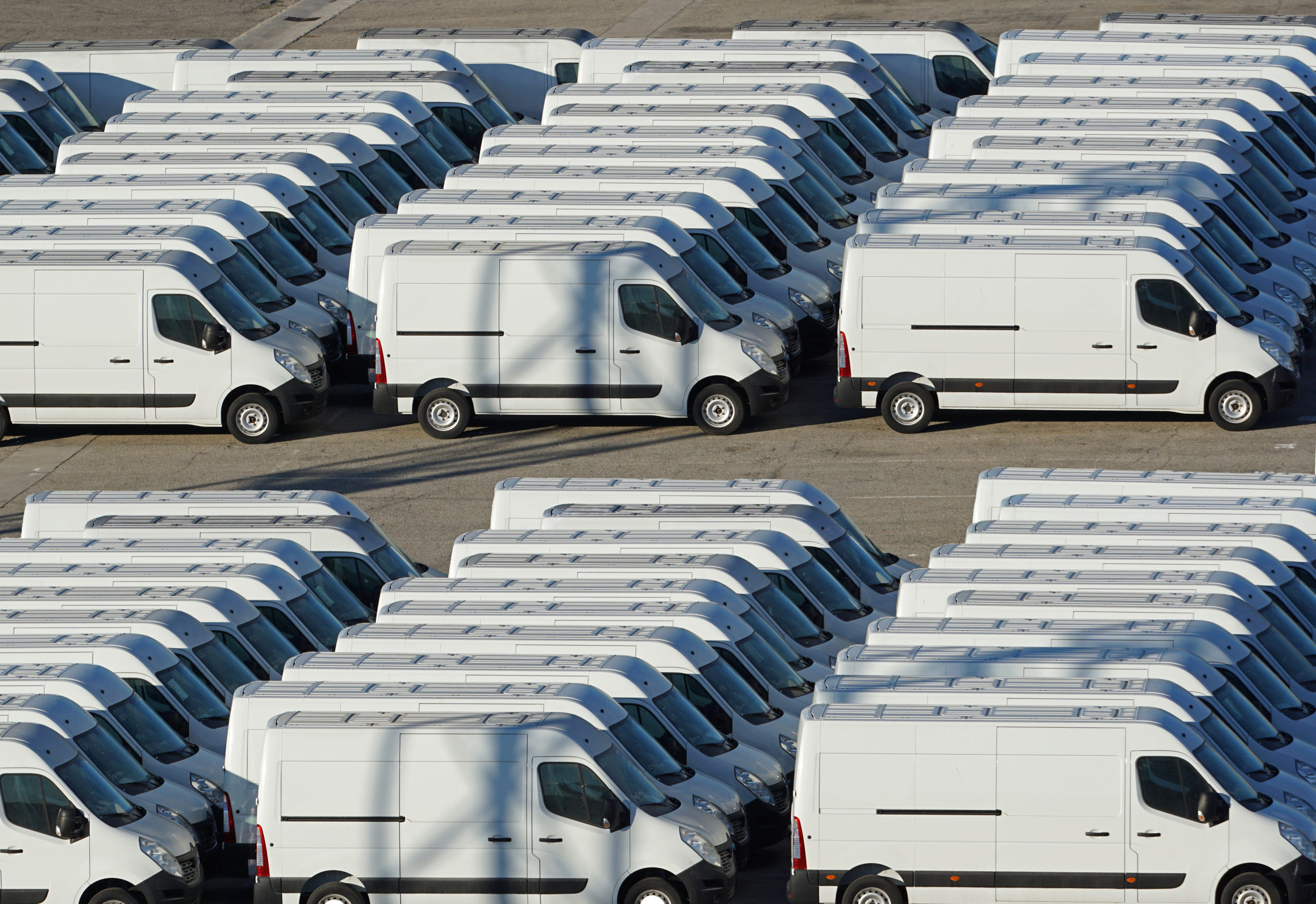 Fleet Of Vans