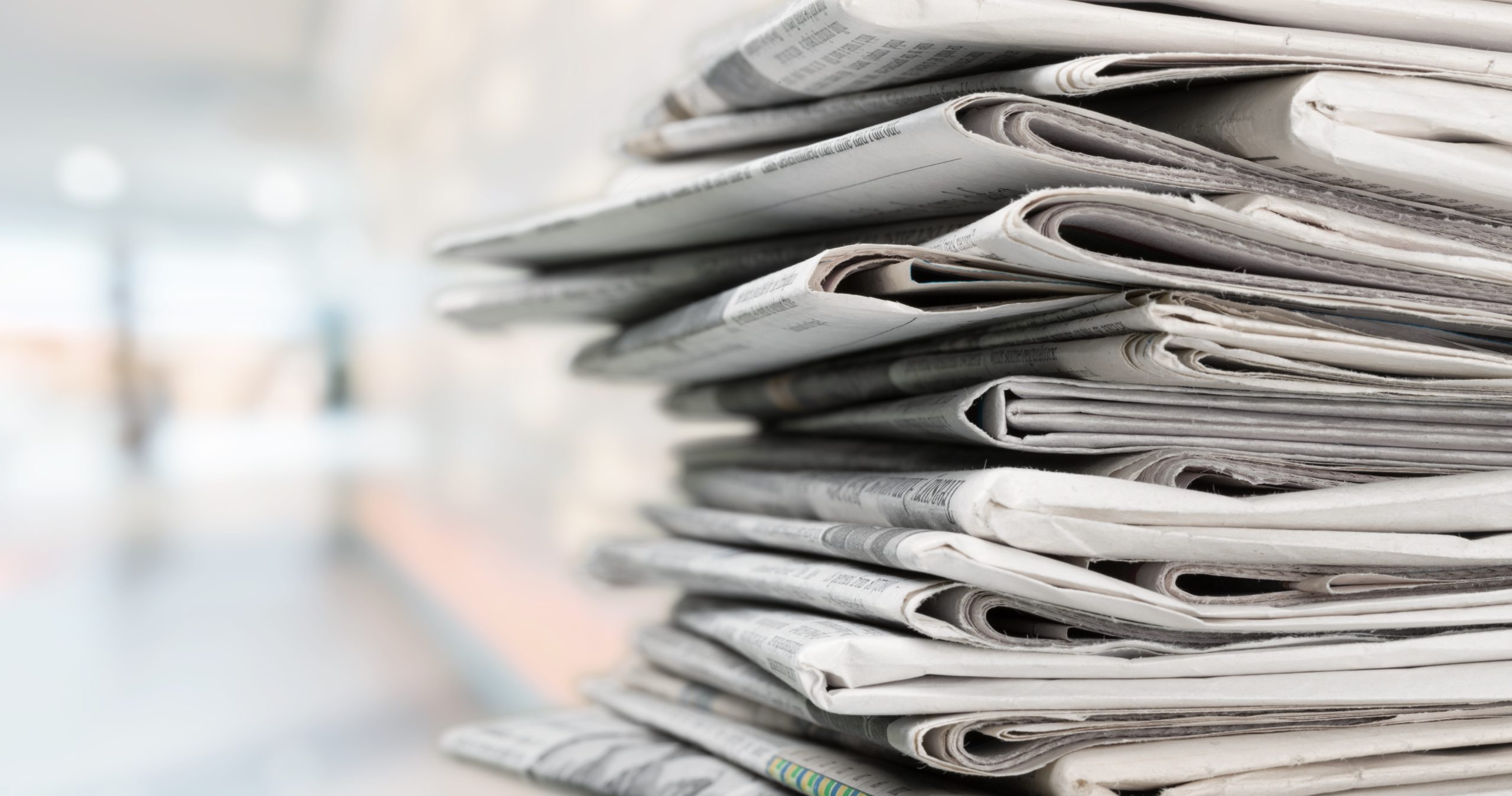 Stack Of Newspapers