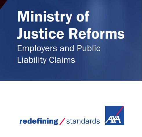 AXA Ministry Of Justice Reforms