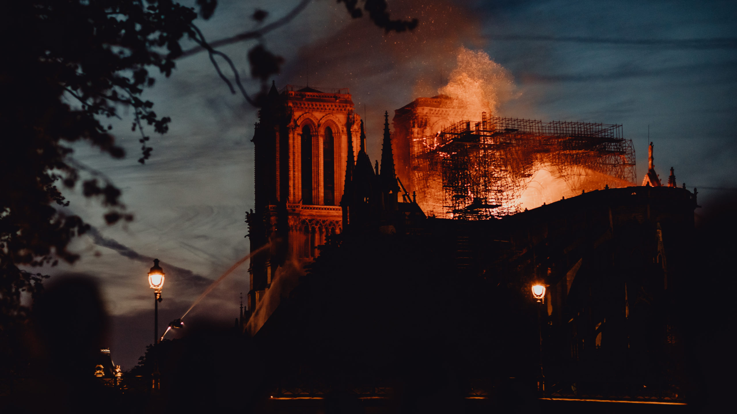 Notre Dame De Paris Fire