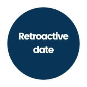 Retroactive Date Professional Indemnity Insurance